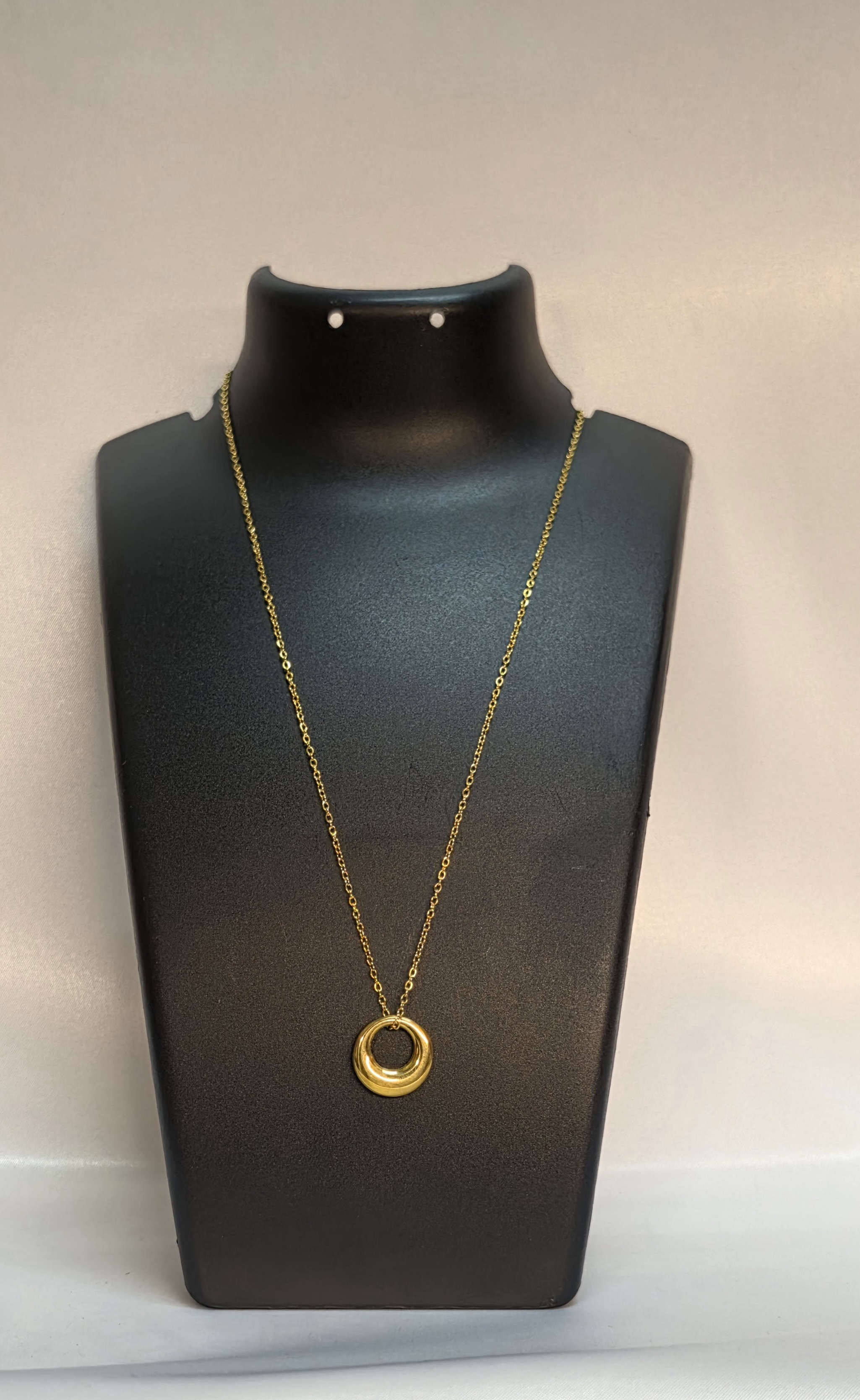 Golden Clover Necklace — view 2